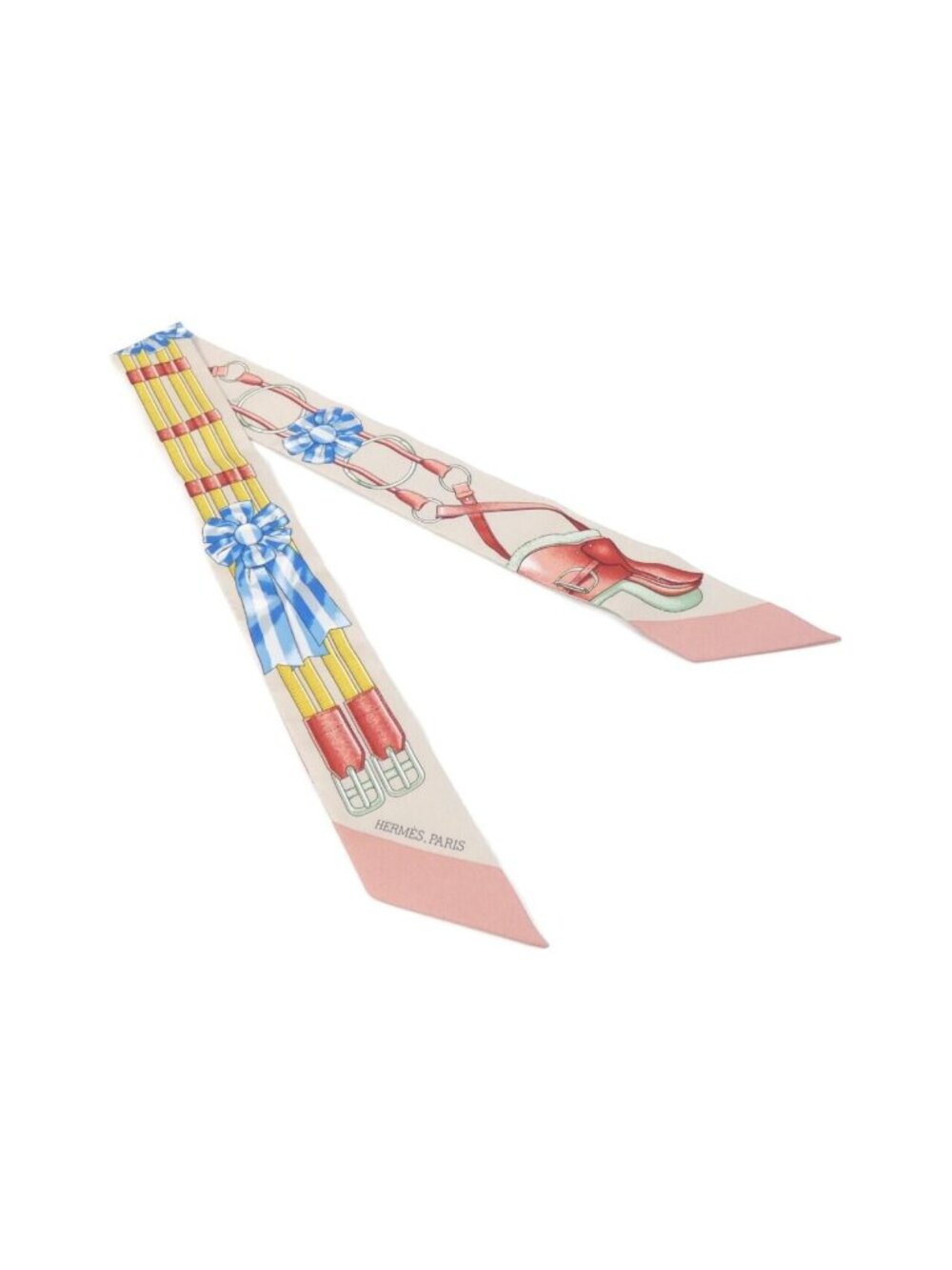 Hermes Jumping Twilly Scarf